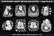 Cute Ghost SVG Bundle Vol - 01, an Object Graphic by XPERTDESIGNER (Thumbnail 21 of 21)