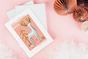 Set of 12 Christmas cards, a Card Template by Creative Graphics (Thumbnail 4 of 8)
