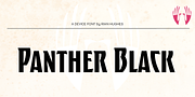 Panther Black, a Font by Device (Thumbnail 3 of 5)