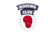 set of emblems boxing, an Illustration by pashigorov (Thumbnail 3 of 4)
