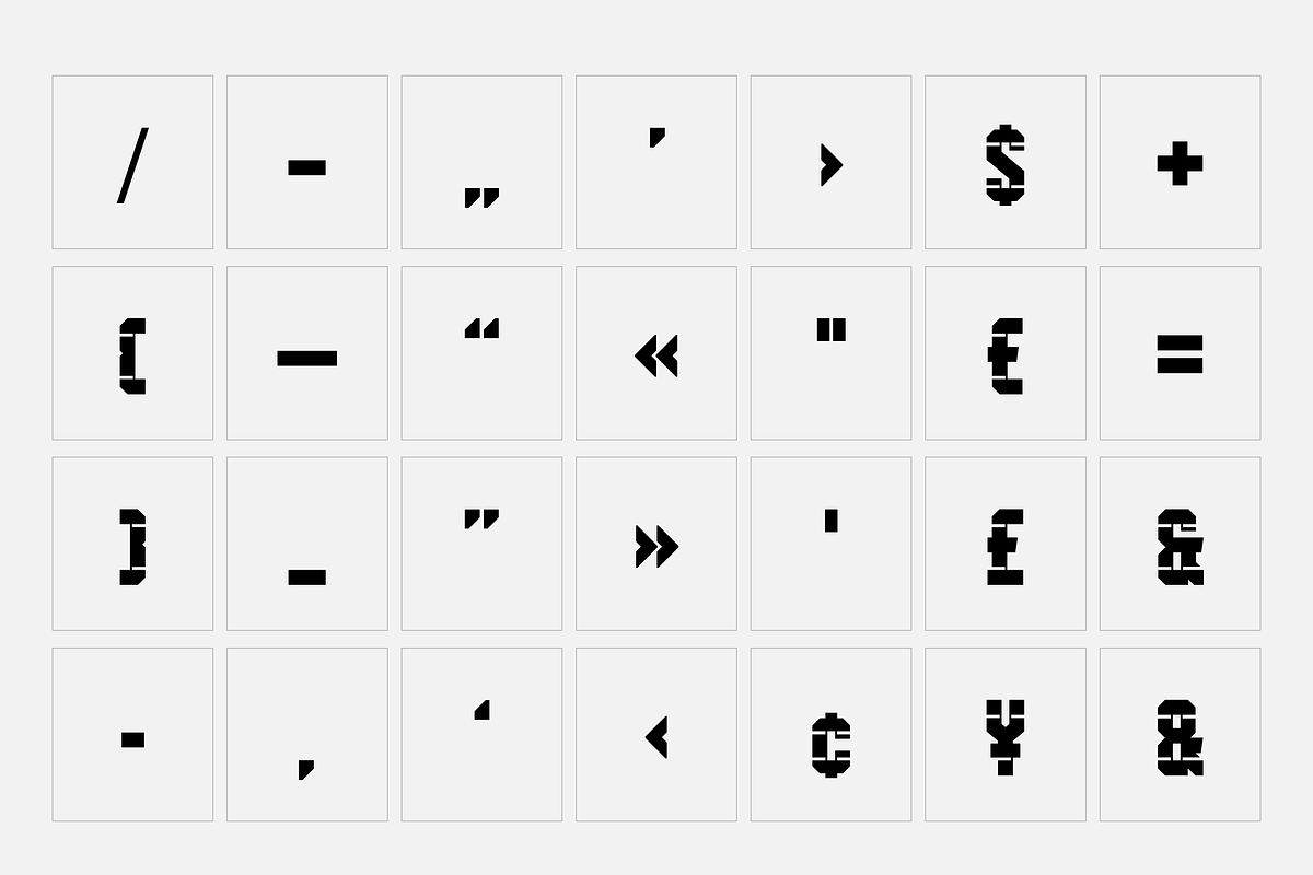 Revolver - Sports font, a Font by SelfBuild Type (Photo 8 of 9)