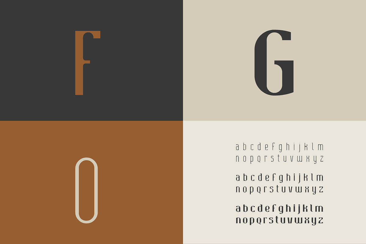 Neyland Vintage Font Family, a Sans Serif Font by creativehands (Photo 5 of 7)