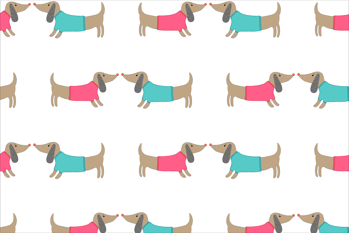Dachshund patterns and illustrations, a Pattern Graphic by bigmomentsdesign (Photo 7 of 13)