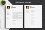 Minimal Resume Template Pack | Canva, a Resume Template by Lux Resume (Thumbnail 4 of 9)