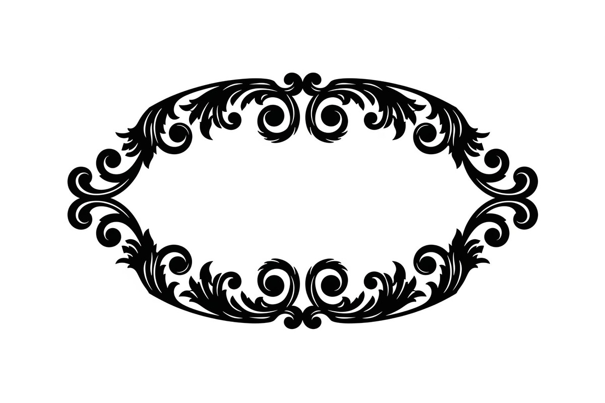 Vintage Ornament Frame Vector Bundle, an Illustration by Creativeshirt (Photo 11 of 51)