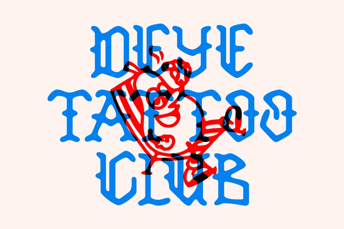 TF Caredog, a Blackletter Font by TeenageFoundry (Photo 5 of 10)