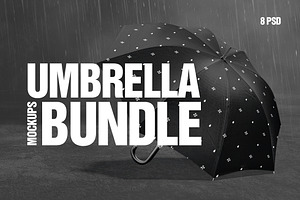 Umbrella Mockups Bundle