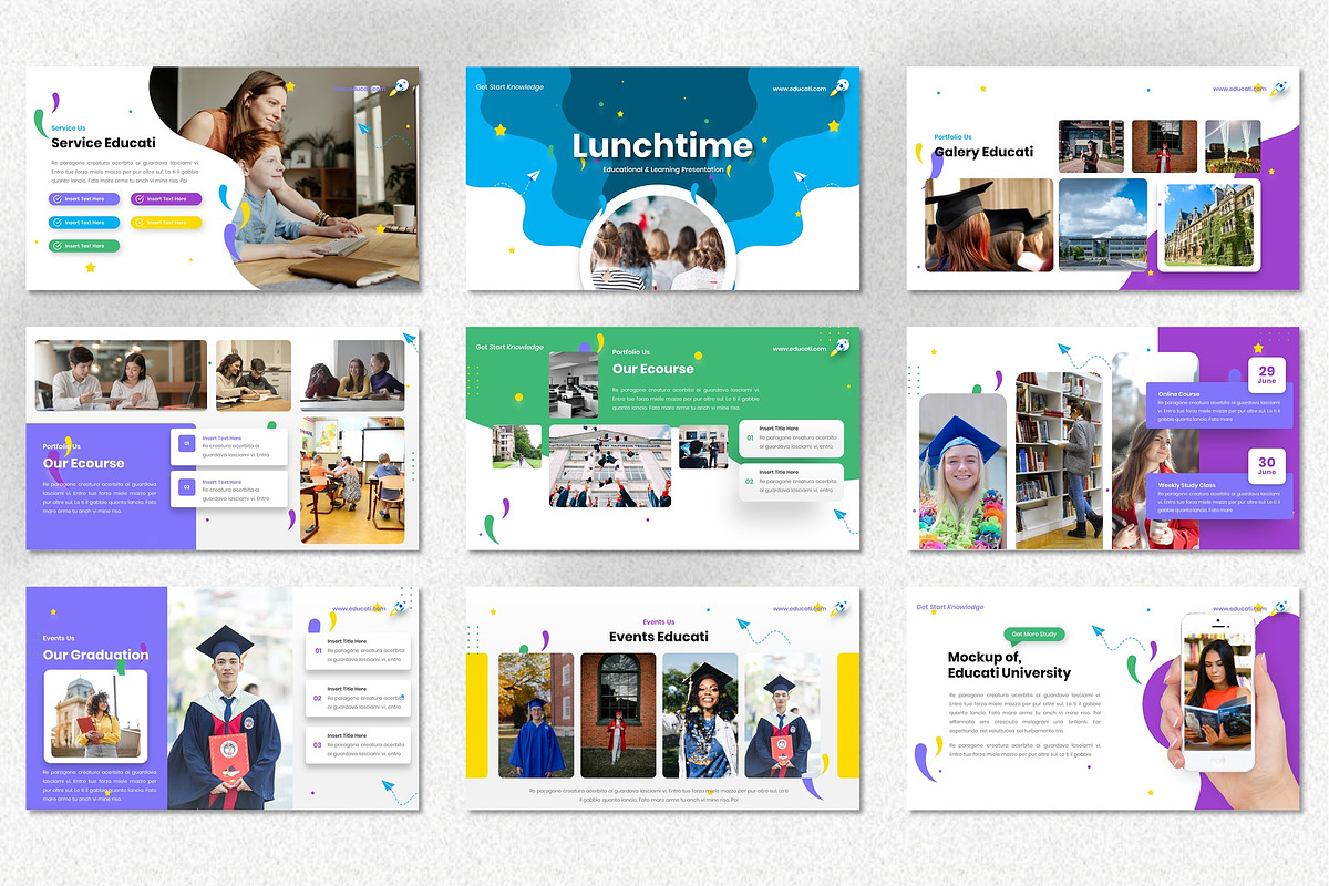 Educati - University Googleslide, a Presentation Template by Dhabee (Photo 4 of 7)