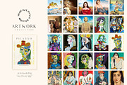 Artwork Collection 3, a Graphic by Wall Art Print Studio (Thumbnail 7 of 20)