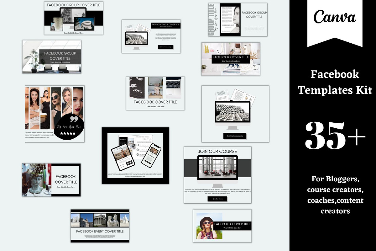 Facebook cover templates, Facebook, a Social Media Template by Millennials Marketing (Photo 1 of 6)