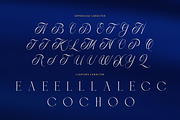 BlueMoon - Luxury Font, a Serif Font by Umitype (Thumbnail 10 of 10)