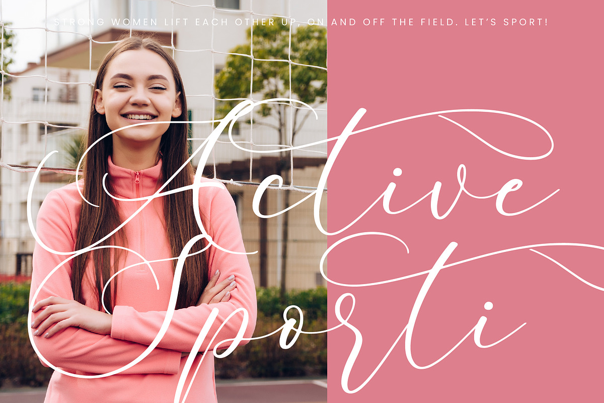 Pertysh Tulipita Stylish Calligraphy, a Script Font by stylishtype.co (Photo 10 of 20)