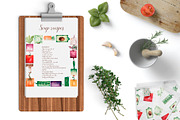Watercolor vegetable garden, a Food Illustration by MayaNavits (Thumbnail 7 of 10)