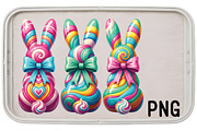 Bunny Bow PNG, Easter Bunny PNG, an Illustration by Black Bird Studio (Thumbnail 2 of 3)