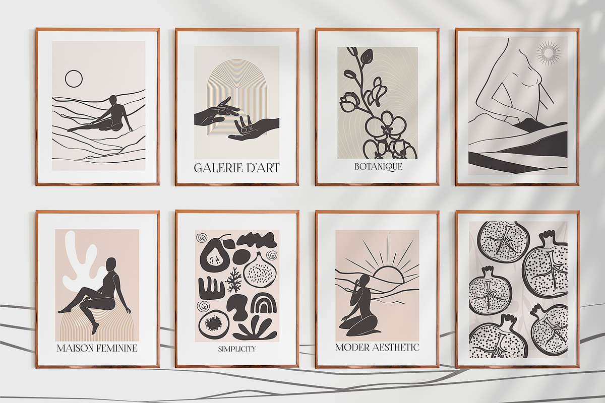 Poster Gallery Bundle, a Decorative Illustration by Mio Buono (Photo 43 of 82)