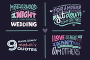 Mom's quotes | Hand drawn set, a Graphic by Alexandra Deus (Thumbnail 5 of 6)