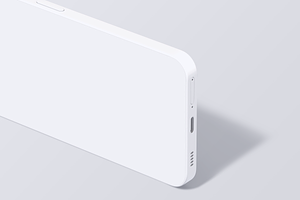 Nothing Phone 1 Clay Mockup