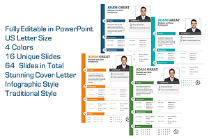 Resume In PowerPoint - US Letter