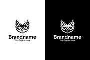 Heart & Wings Logo Design Template, a Branding & Logo Template by Lucrative Studio (Thumbnail 2 of 6)
