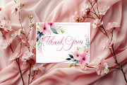 Elegant Floral Thank You Card –7x5, a Card Template by Print Haven (Thumbnail 4 of 5)