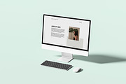 iMac Screen Mockup, a Mac Mockup by graphicstory (Thumbnail 8 of 9)