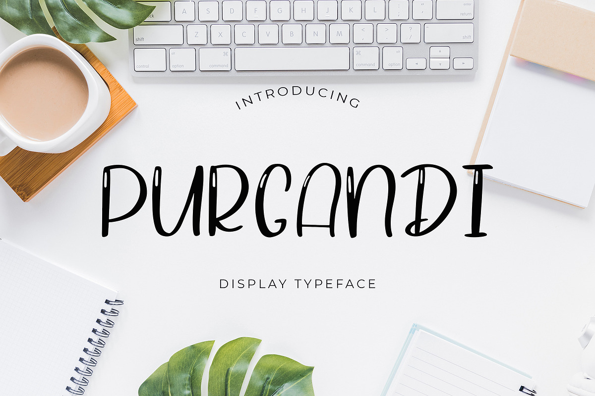 Purgandi Display Font