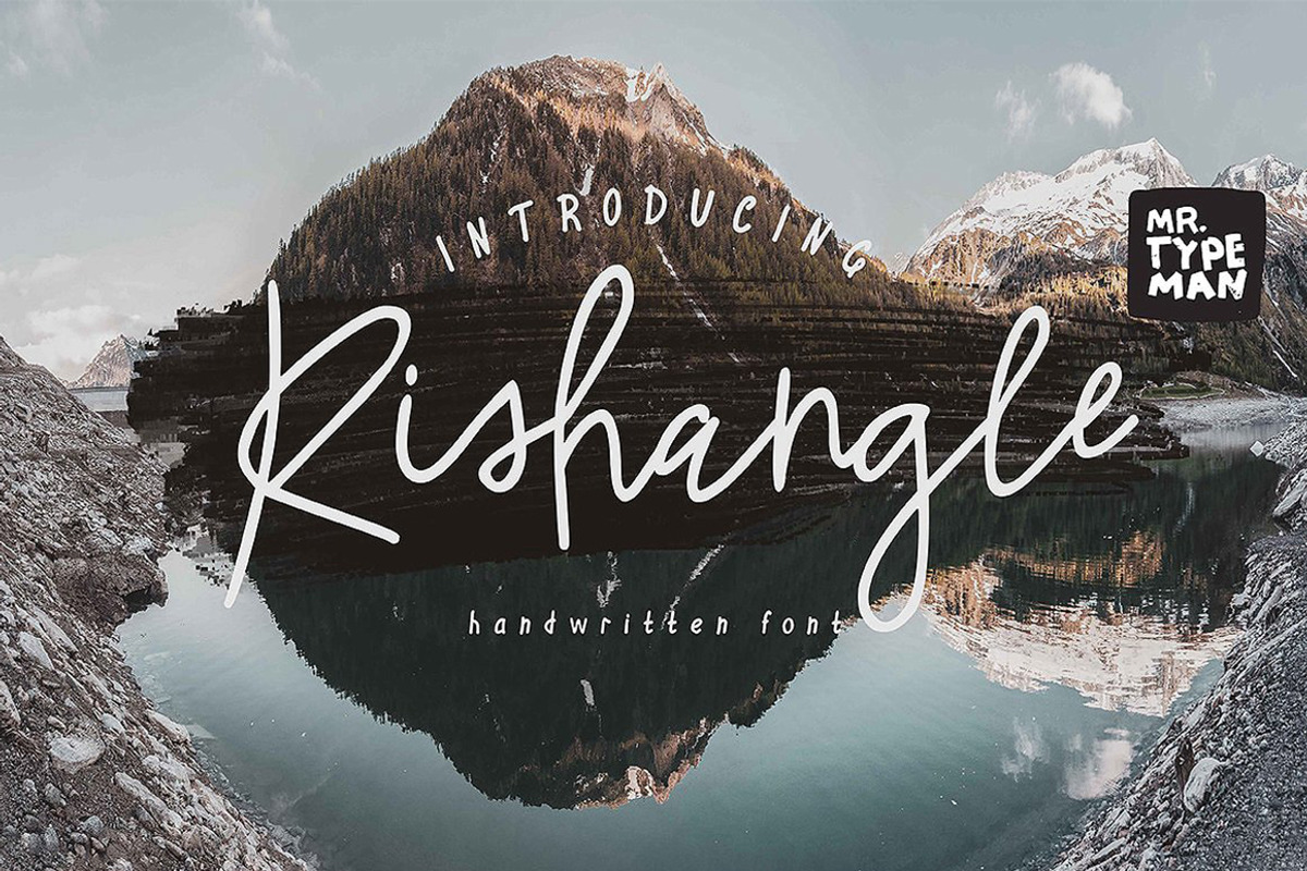 Rishangle Handwritten Script