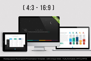 Galau Powerpoint Template