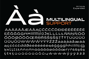 Arnovia Expanded, a Sans Serif Font by Ainun Jinan (Thumbnail 6 of 10)