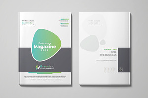 Company Magazine Template