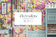 Chromaflora Exquisite Print & Motifs, a Wallpaper Graphic by Pink Linen (Thumbnail 2 of 13)