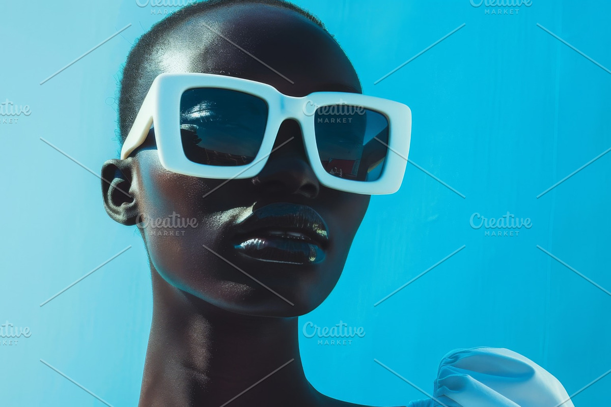 109 Fashion models in sunglasses, a Beauty & Fashion Photo by Handmadefont (Photo 101 of 113)
