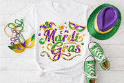 Sparkle Mardi Gras PNG, an Illustration by Canvas Craft (Thumbnail 5 of 6)