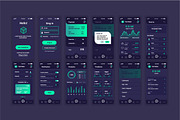 Mobile App UI Kit, a Templates & Theme by alexdndz (Thumbnail 13 of 21)
