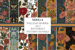 MEGA Autumn Boho Morris Patterns