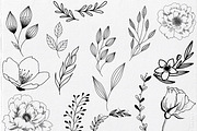 Procreate Stamps - Floral, a Brush Add-On by Li Zamperini (Thumbnail 2 of 3)