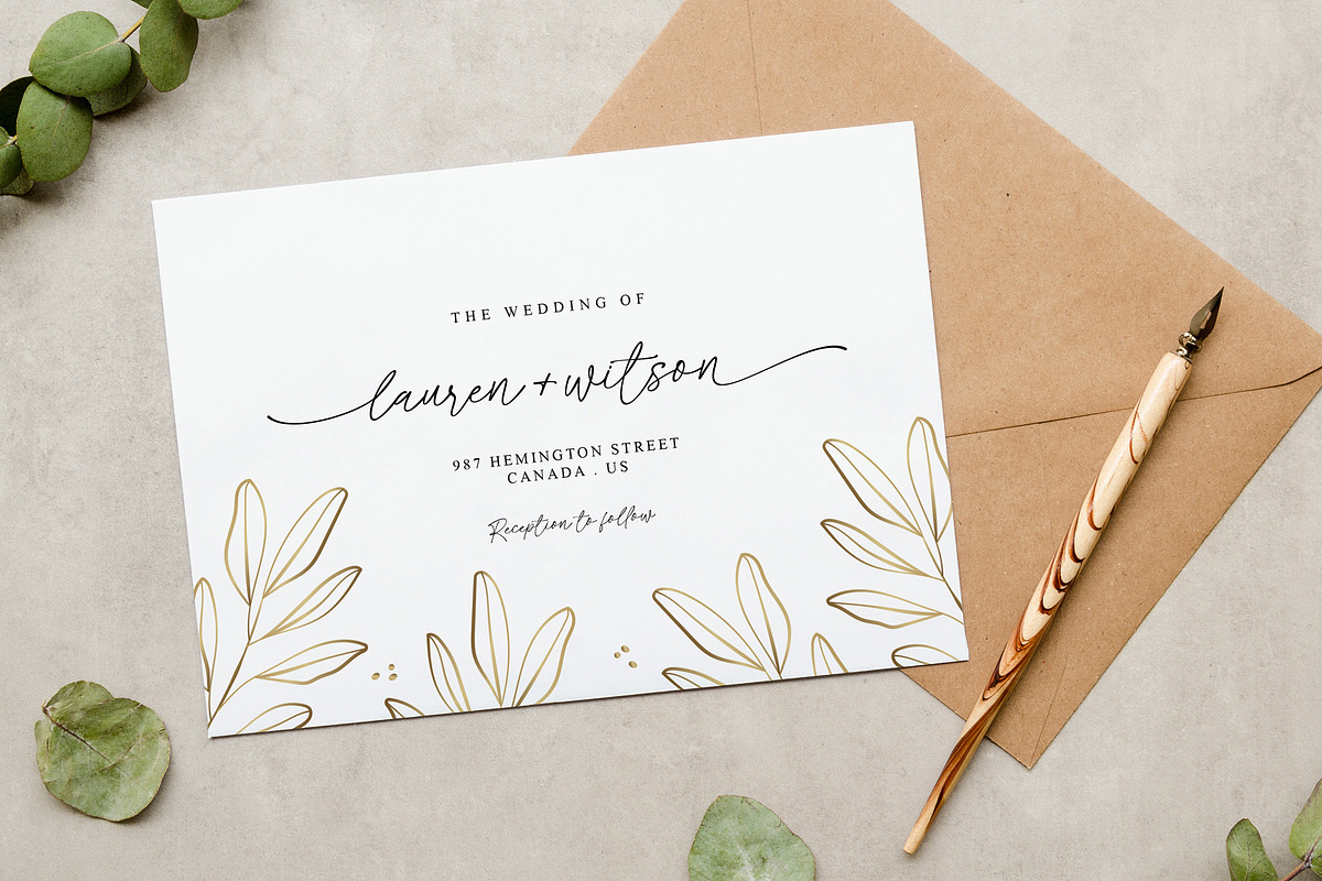 Rosethine | Chic Calligraphy, a Script Font by MJB Letters (Photo 5 of 10)