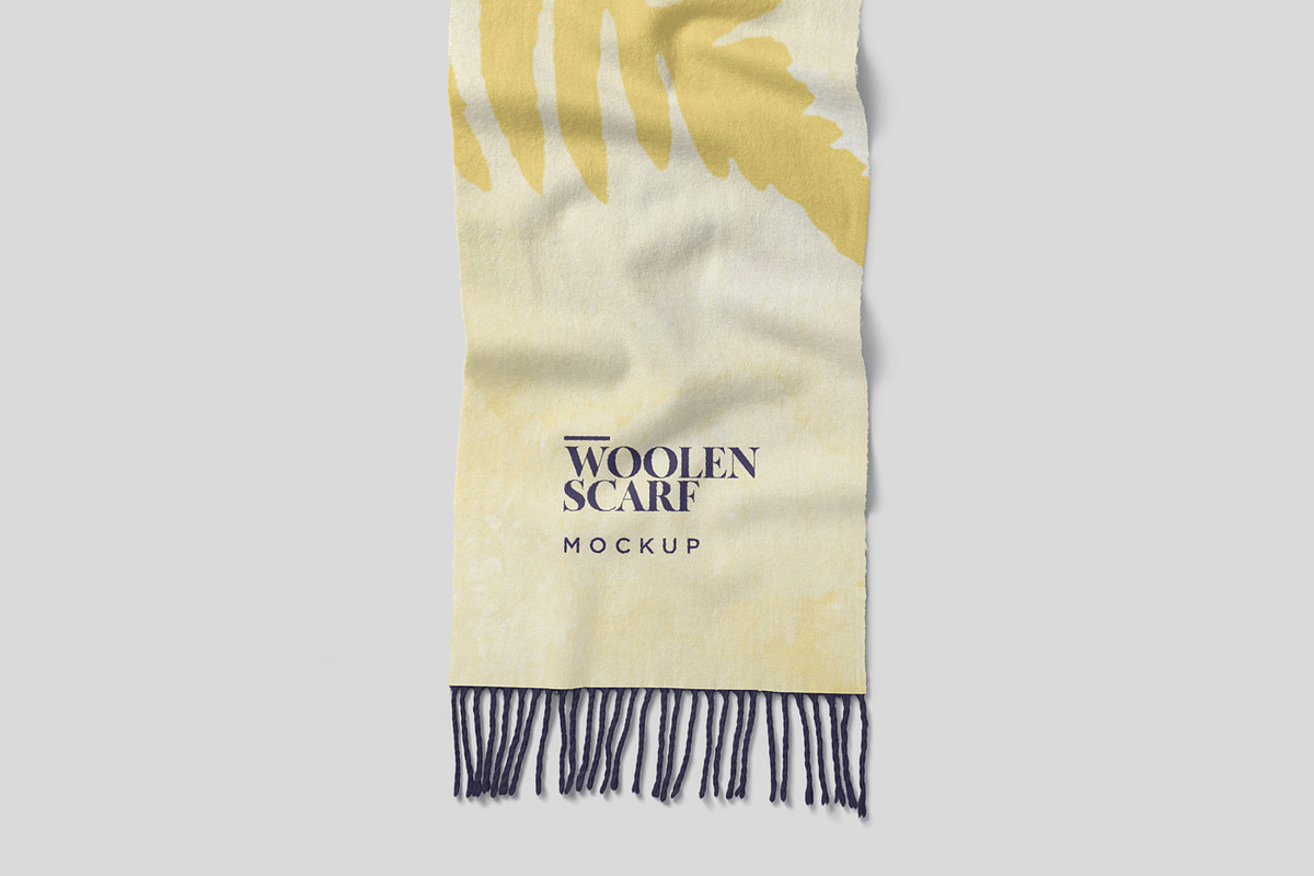 Woolen Scarf Mockups, an Apparel Mockup by GfxFoundry (Photo 4 of 7)
