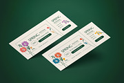 Ticket Spring Festival, a Card Template by graphicook (Thumbnail 1 of 3)