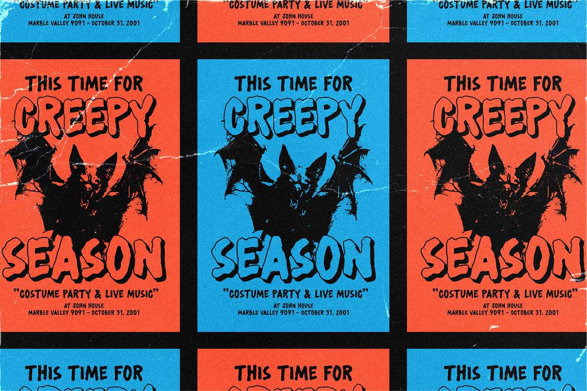 Spicer Rock Horror Font Collection, a Sans Serif Font by 24Design Studios (Photo 8 of 10)