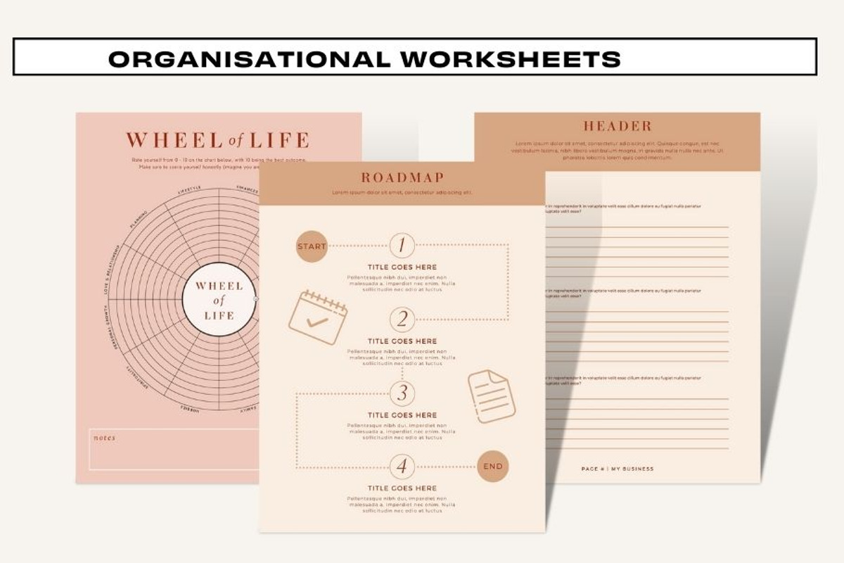 Course Workbook - Desert Boho, a Templates & Theme by Freedom Business Shop (Photo 5 of 11)