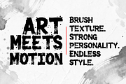 casual brush lettering, handwritten, a Handwritten Font by groens (Thumbnail 4 of 6)