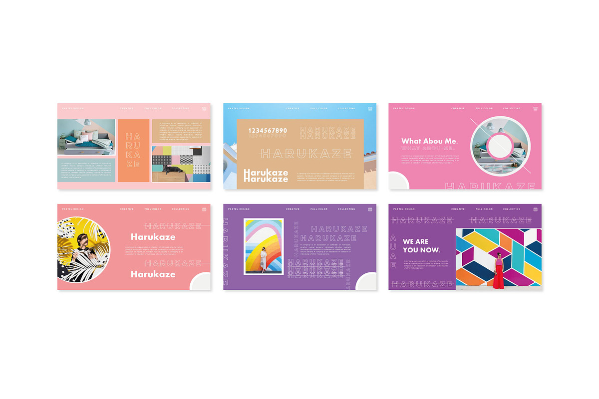 HARUKAZE Pastel Keynote Template, a Presentation Template by Barland Design (Photo 5 of 10)