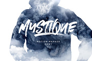 Mystique Marker Font, a Script Font by kavoon (Thumbnail 1 of 8)