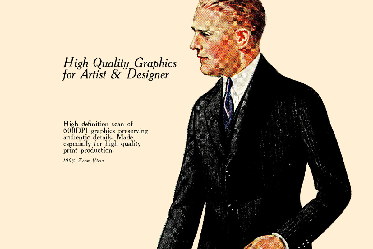 35 Gentlemen Colored Illustrations 3, an Illustration by Unember (Photo 2 of 4)