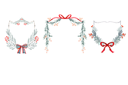 Watercolor Christmas Card Clipart, a Background Graphic by RhianAwni (Thumbnail 5 of 10)