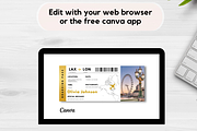 Surprise Travel Ticket Gift, a Card Template by YasdeyDesigns (Thumbnail 6 of 8)