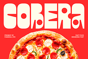 Cobera - Fast Food Branding Font, a Sans Serif Font by Pandeka Studio (Thumbnail 1 of 9)