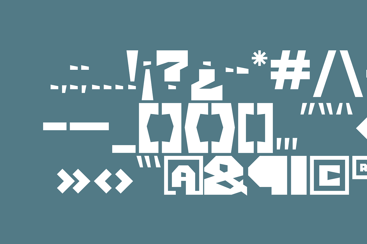 ADV1784 | Chunky san-serif display, a Sans Serif Font by OneTen The Studio (Photo 4 of 6)
