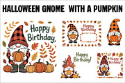 Halloween gnome with a pumpkin, an Illustration by Amazin_art (Thumbnail 1 of 6)